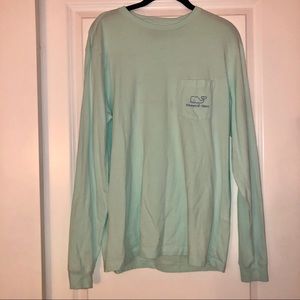 Vineyard Vines Long Sleeve Pocket Tee